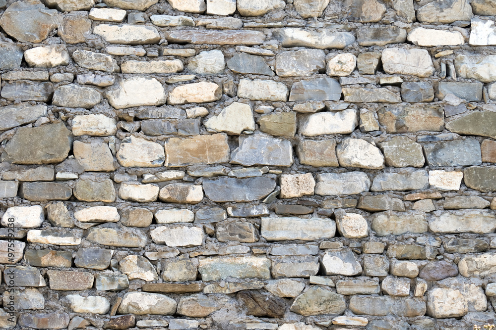 Obraz premium Surface with asymmetrical stones