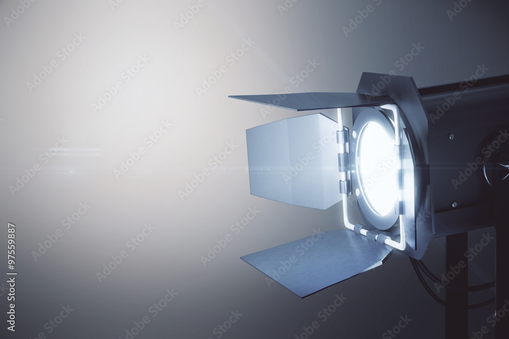 Fototapeta premium Cine lighting unit