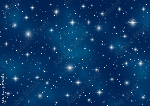 Starry sky background for Your design