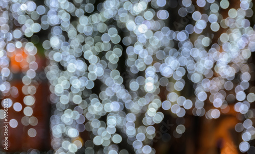 Blur Christmas lights background