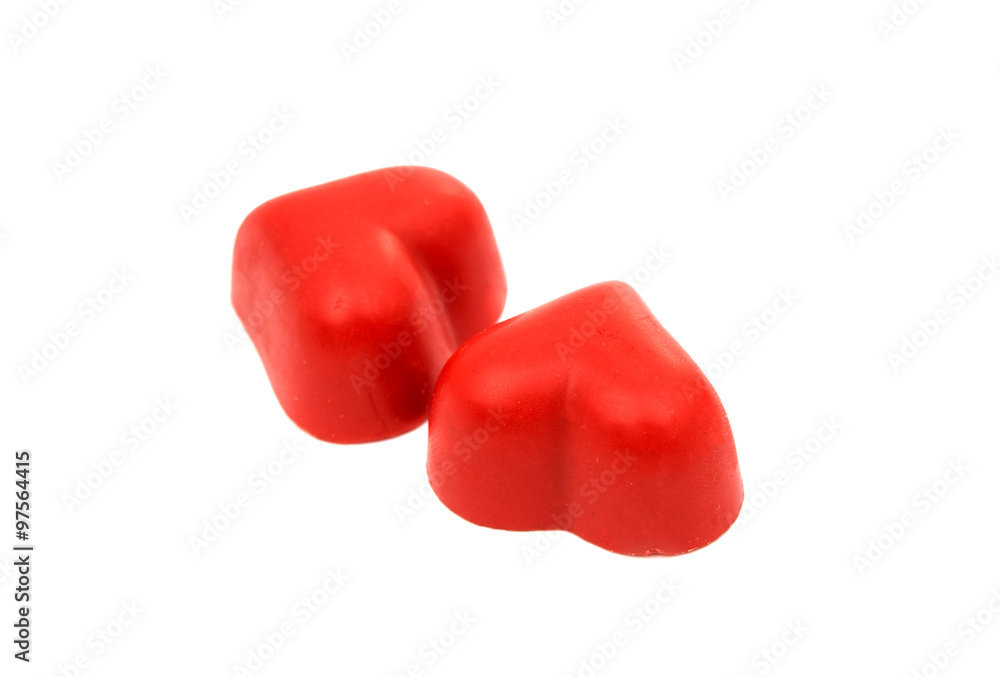 Candy red heart Candy red heart