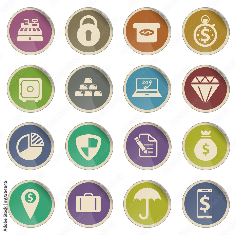 Finance simply icons Finance simply icons
