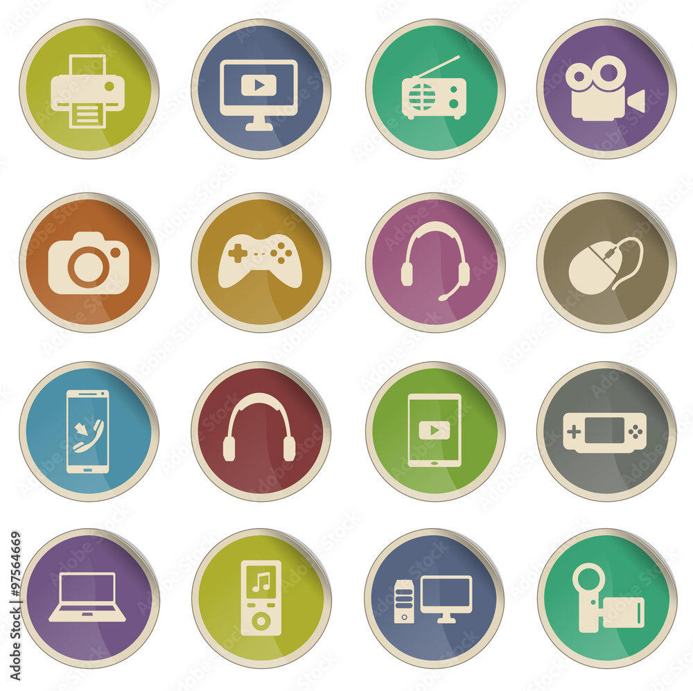 Gadgets simply icons Gadgets simply icons