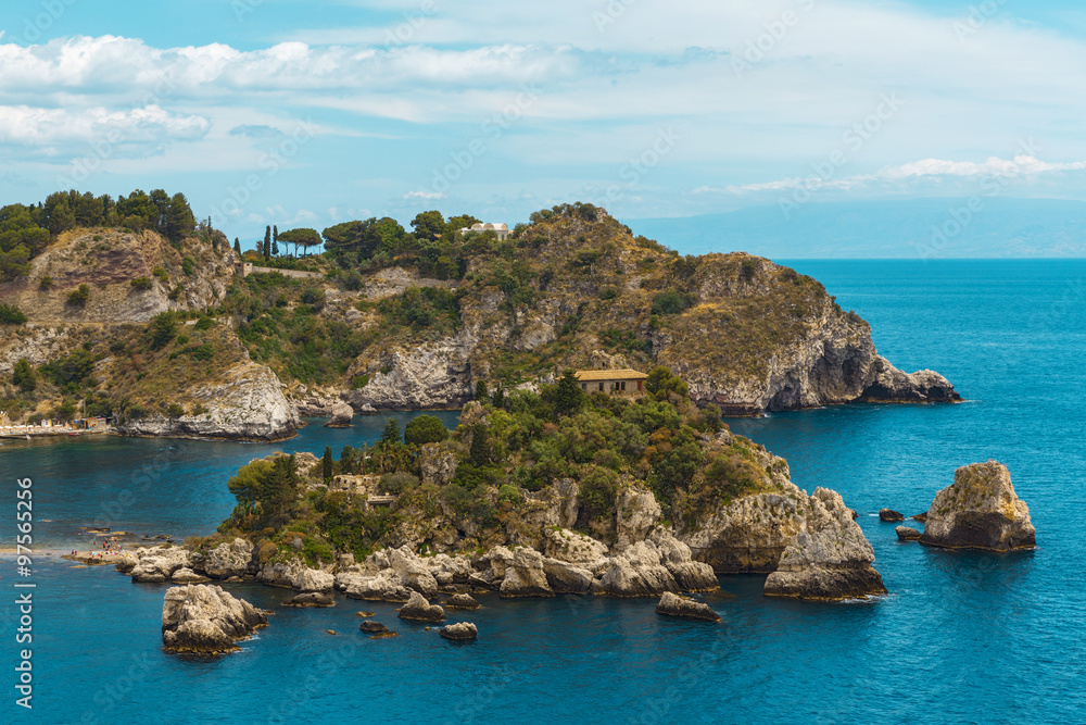 Fototapeta premium Isola Bella Taormina