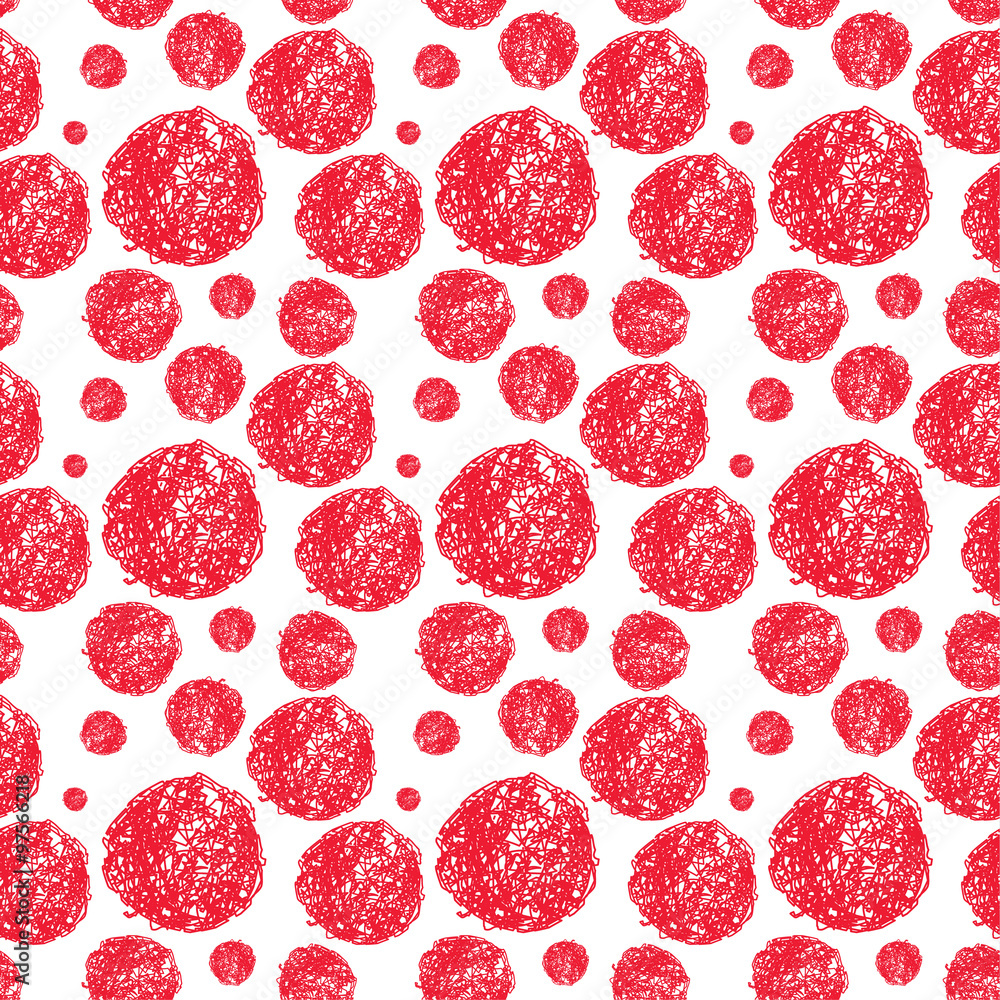 yarn balls seamless pattern background yarn balls seamless pattern background