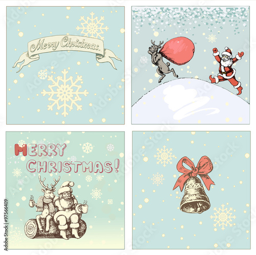 Santa Claus Christmas set