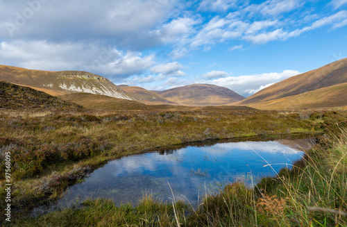 Wild landscape  Isle of Hoy  Orkney  Scotland