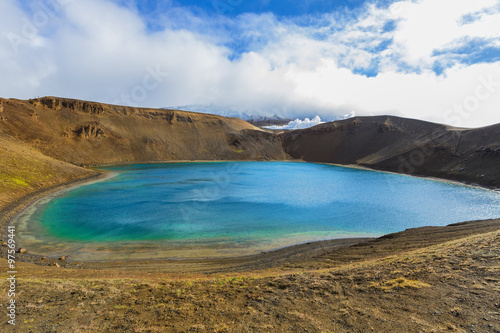 Viti crater in Krafla volcanic area  Iceland