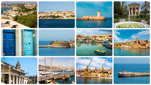 Maltese architectural details and sights