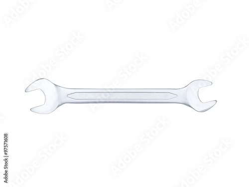 spanner isolated on white background