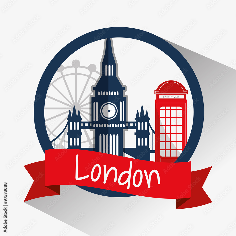 London landmarks design 