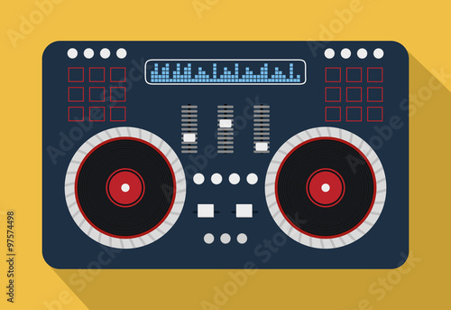 DJ electronic music party