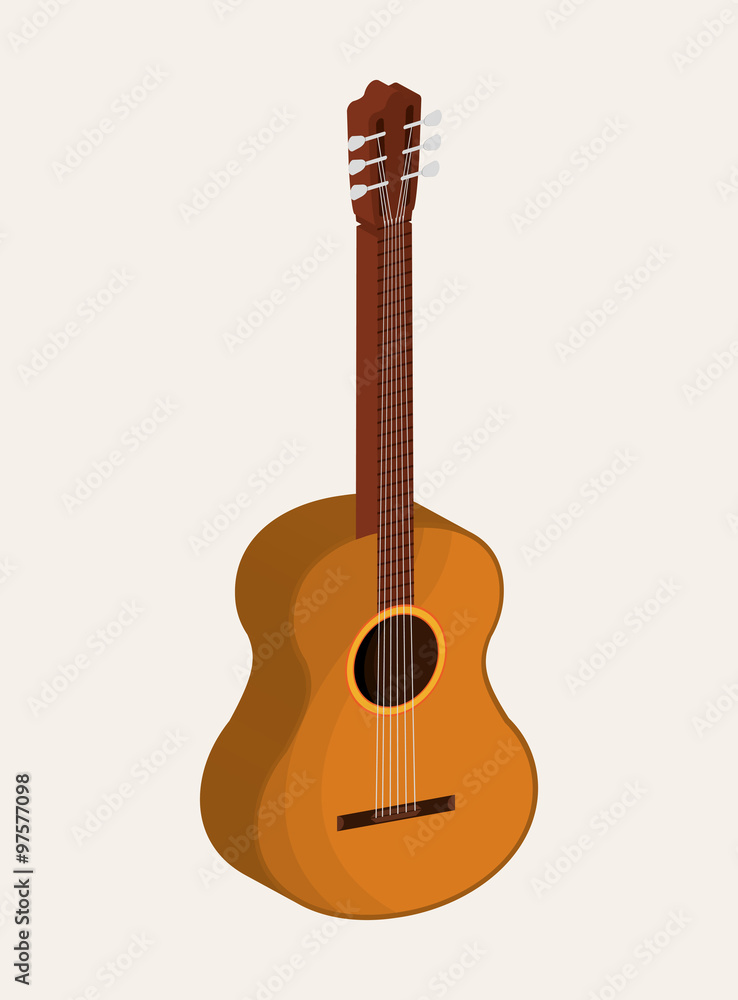 Obraz premium Music guitar instrument