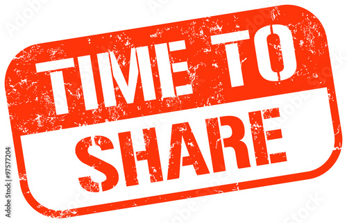 time to share