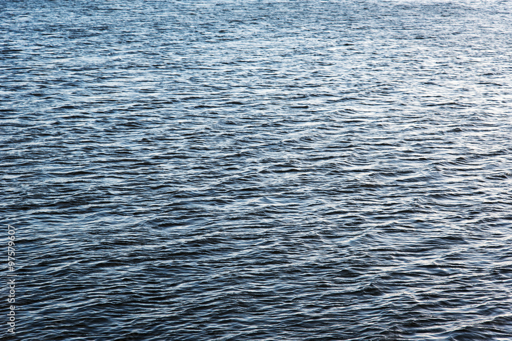 Obraz premium Rippled water surface.