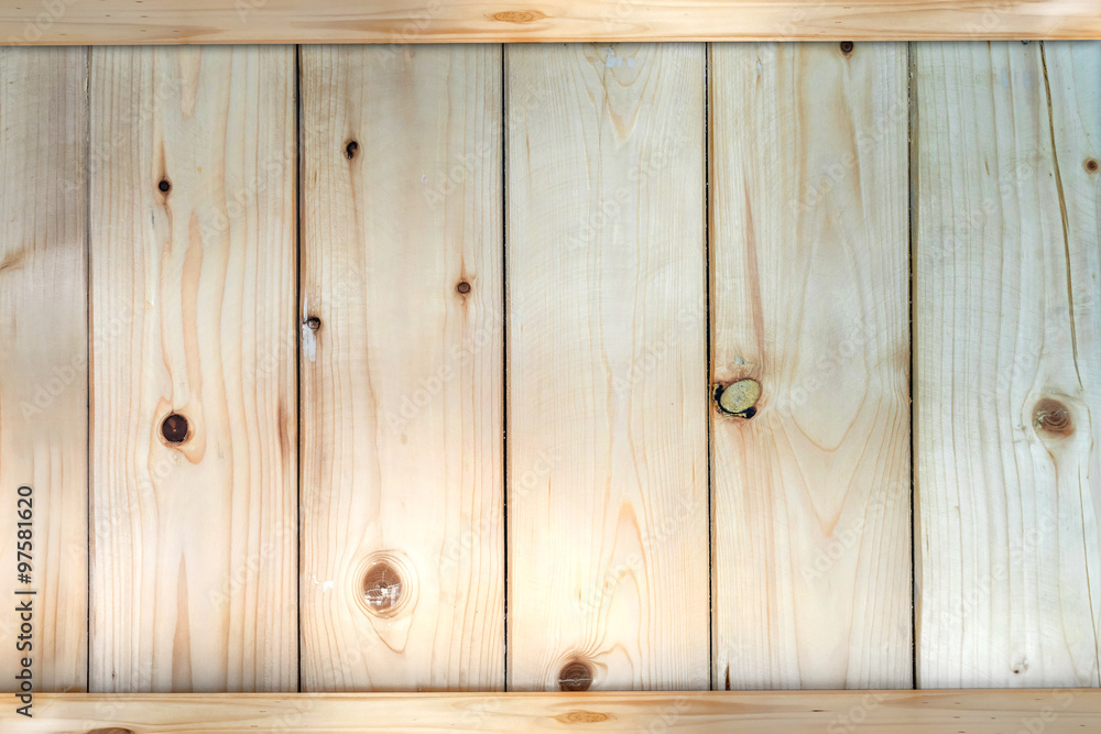 Fototapeta premium wood plank wall background texture