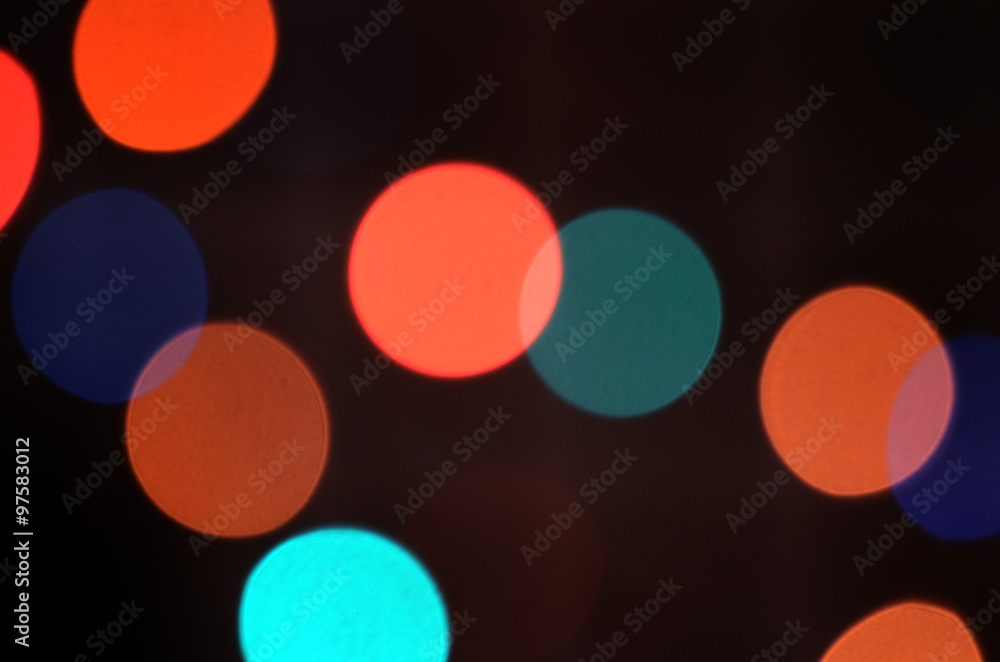 Bokeh abstract background in several color Bokeh abstract background in several color