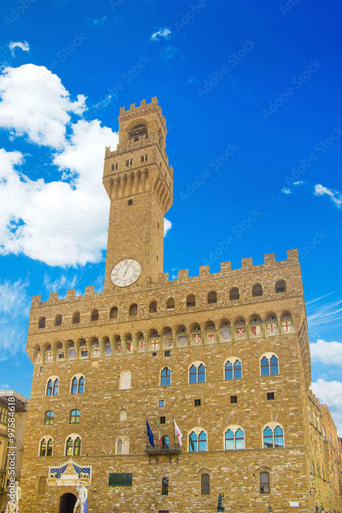 Fototapeta premium The Old Palace (Palazzo Vecchio or Palazzo della Signoria), Flor