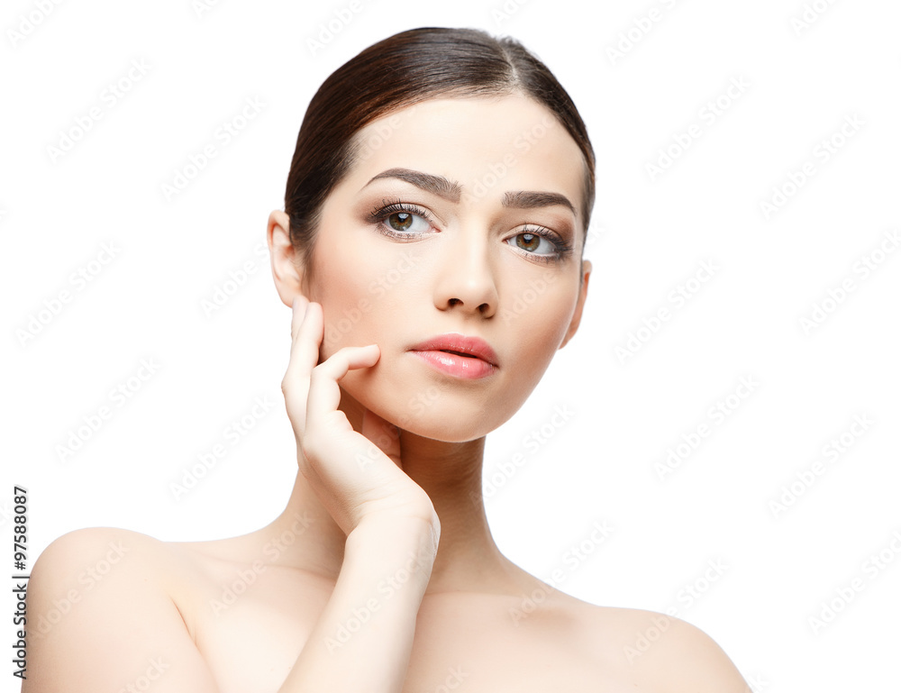 Beautiful Woman with Clean Fresh Skin Beautiful Woman with Clean Fresh Skin