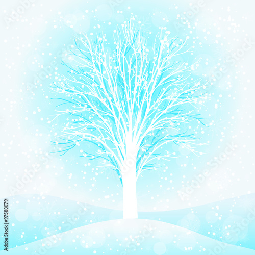 Winter tree © maribom