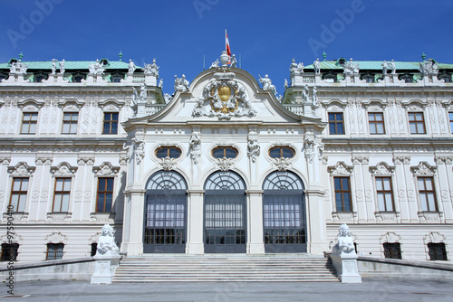 Belvedere in Vienna  Austria