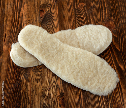 warm pair of insoles