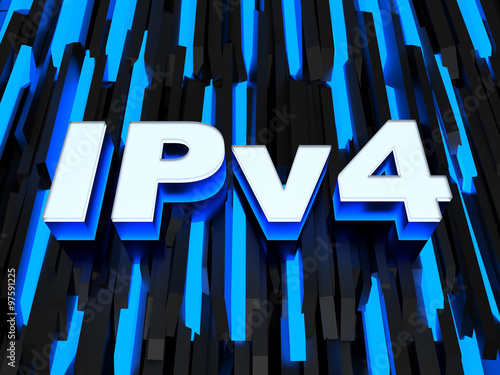 Billede på lærred IPv4 (Internet Protocol version 4)