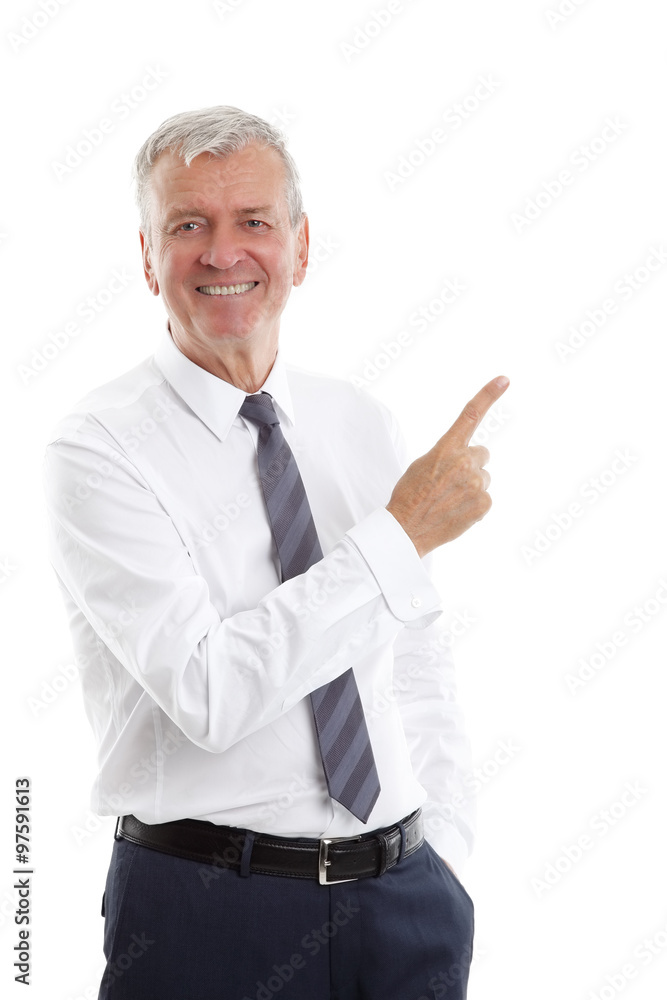 Senior businessman portrait Senior businessman portrait