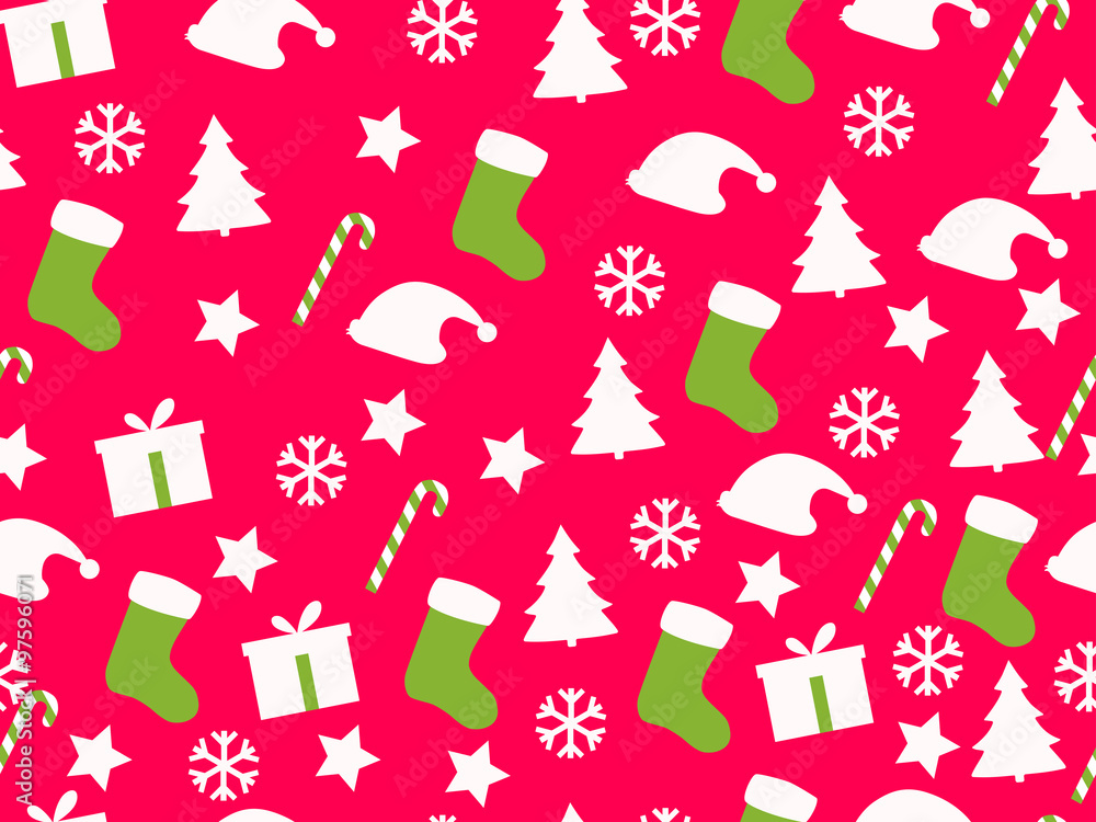 Seamless pattern. Christmas pattern with gift boxes, Christmas t Seamless pattern. Christmas pattern with gift boxes, Christmas t