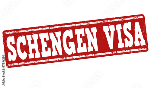 Schengen visa stamp