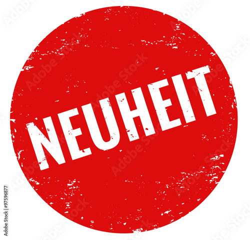 Neuheit Stempel rot