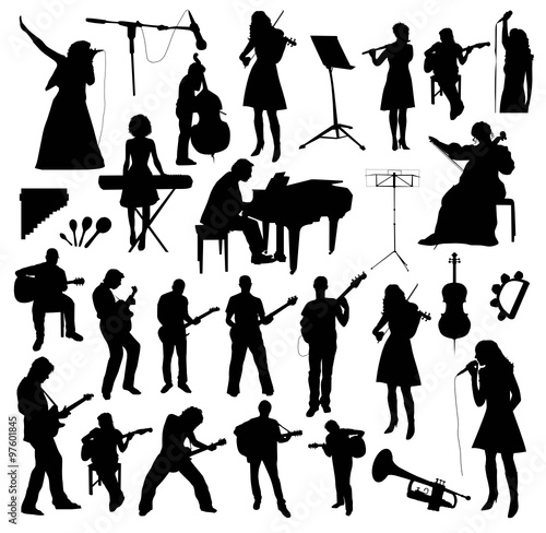 Musicians Silhouettes