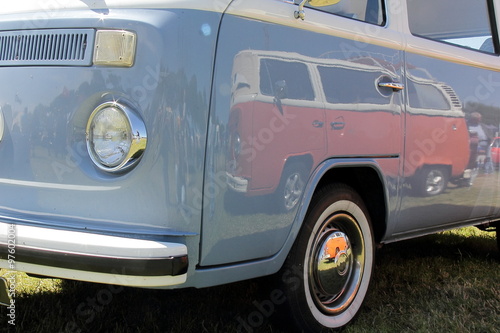 Oldtimer peace bus photo