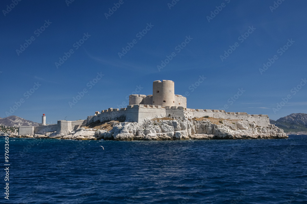 If castle near Marseille, France