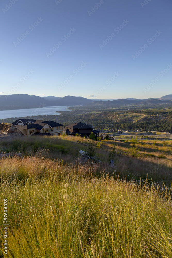 Scenic Okanagan Valley Landscape