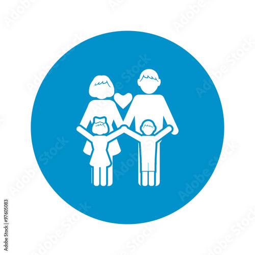 heart icon on white background