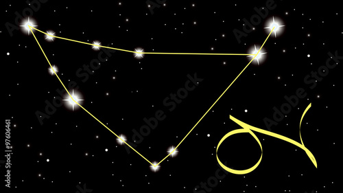 Capricornus constellation
