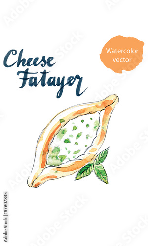 Cheese pastry "Fatayer jebneh"