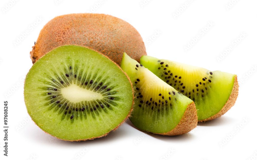 Fototapeta premium Kiwi fruit isolated on white background