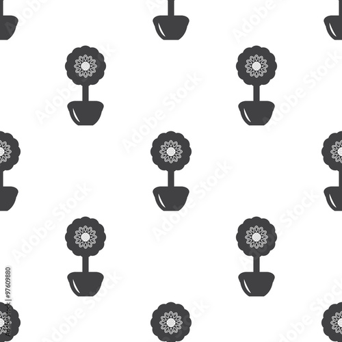 topiary icon on white background