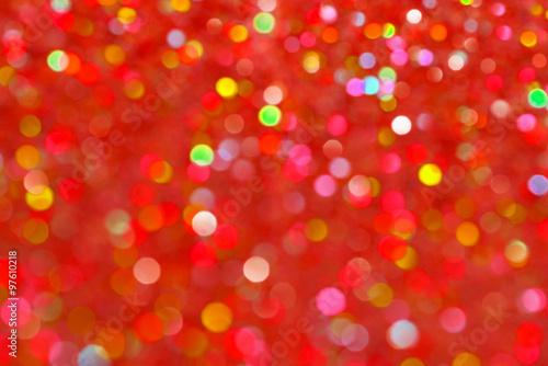 blurred defocused multi color lights