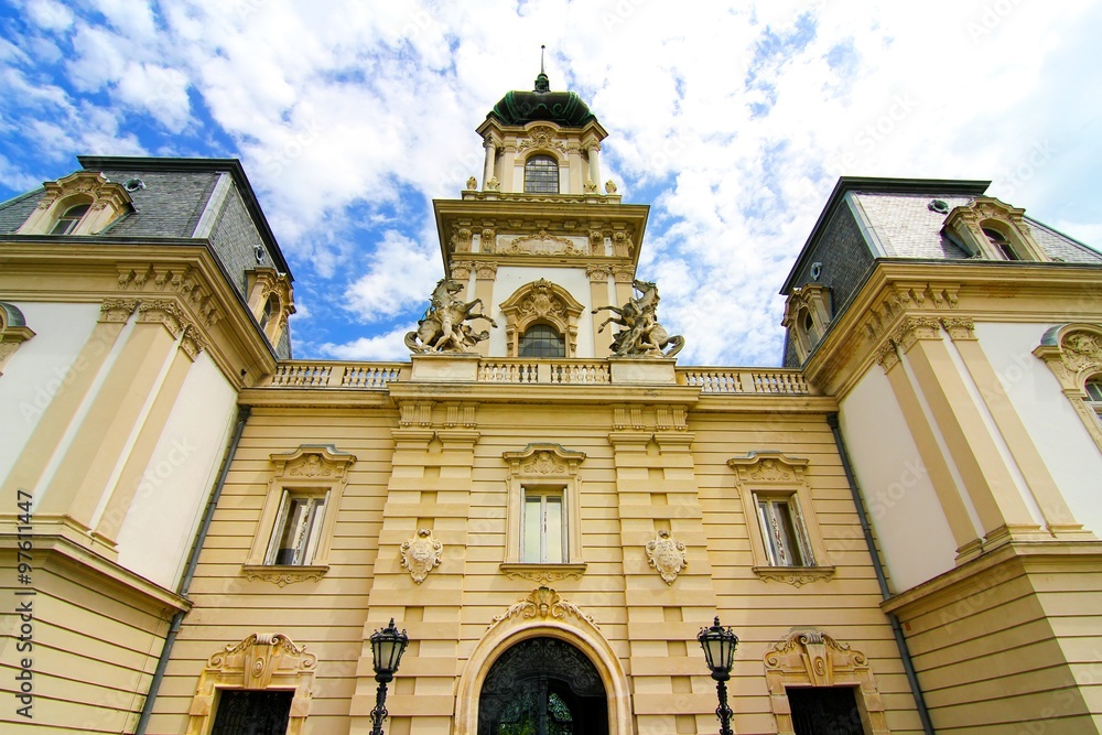 Obraz premium Famous castle in Keszthely