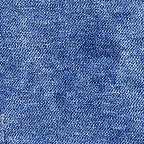 Jeans Texture. Light Blue Creative Close-up Denim Surface
