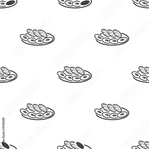 biscuits icon on white background