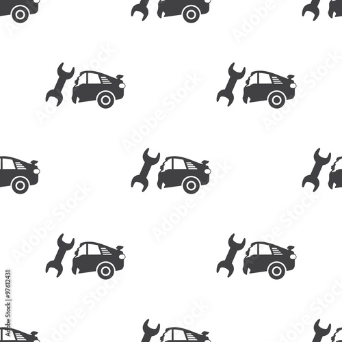 car repair icon on white background