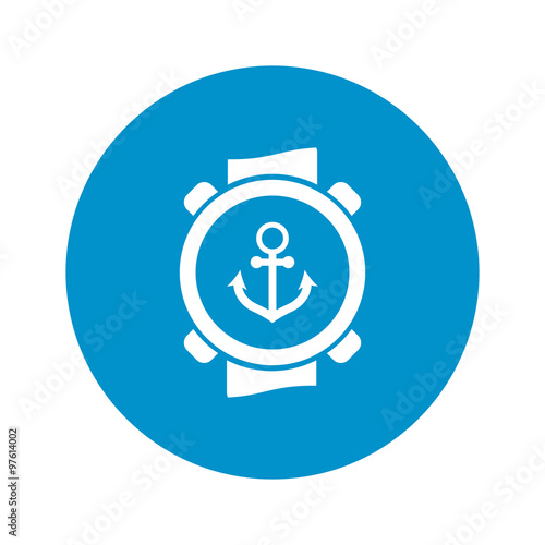 sea watches icon on white background