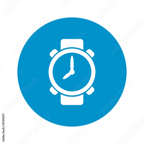 watches icon on white background