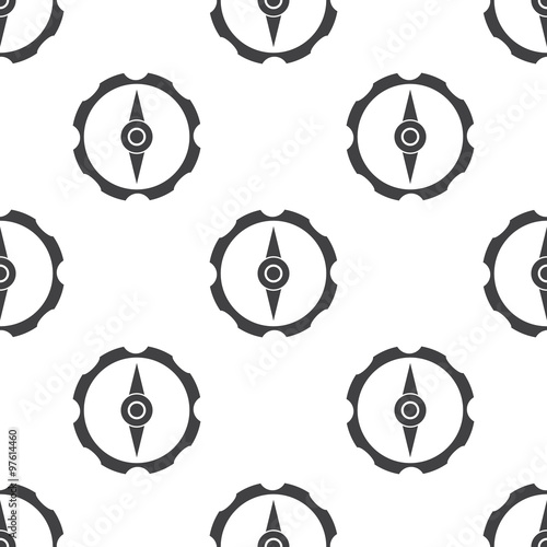 compass icon on white background