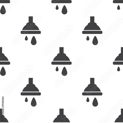 shower icon on white background