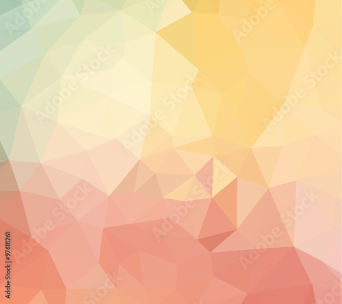 Vector abstract colorful Blurred triangles